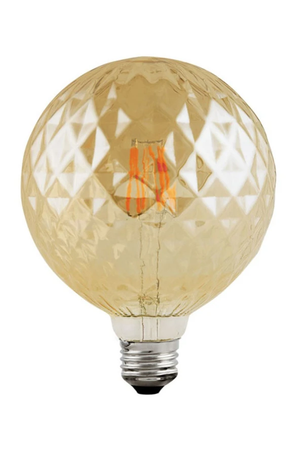 ACK 4W E27 2200K Sarı G125 Led Rustik Ampul AB58-00420