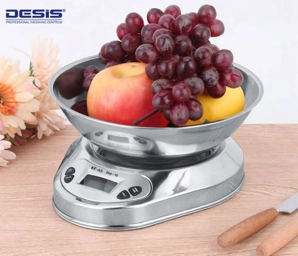 Desis KFS-S3 Paslanmaz Mutfak Terazisi - Resim 5