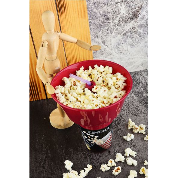 Yuvarlak Mısır Kovalı Pipetli Bardak - 2