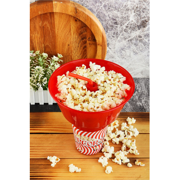 Yuvarlak Mısır Kovalı Pipetli Bardak - 2