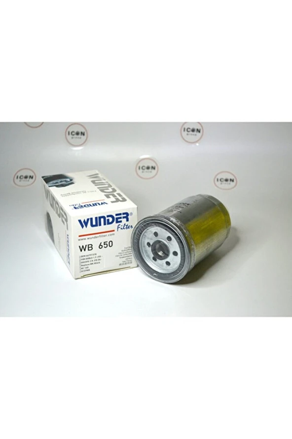 Icon Group - Fiat Doblo - 1.9 Jtd - Ducato 2.8 04- Yakıt Filtresi - Wb 650 - Resim 3