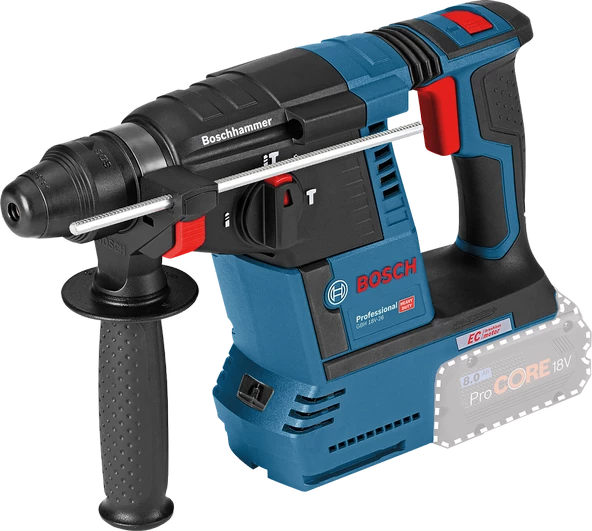 Bosch Professional GBH 18V-26 Akülü Kırıcı / Delici Makinesi Baretool Aküsüz Solo