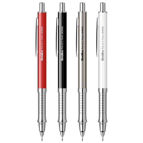 Scrikss Pro-S Mekanik Versatil Uçlu Kalem Şeffaf Ambalaj  0.7