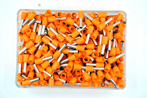 Elmax 500 Adet 4mm Turuncu İzoleli Kablo Yüksüğü ELX IY 3040 - 2