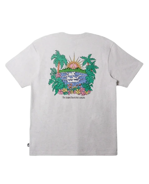 Quiksilver AQYZT09543 Island Sunrise Moe Erkek Tişört - 2