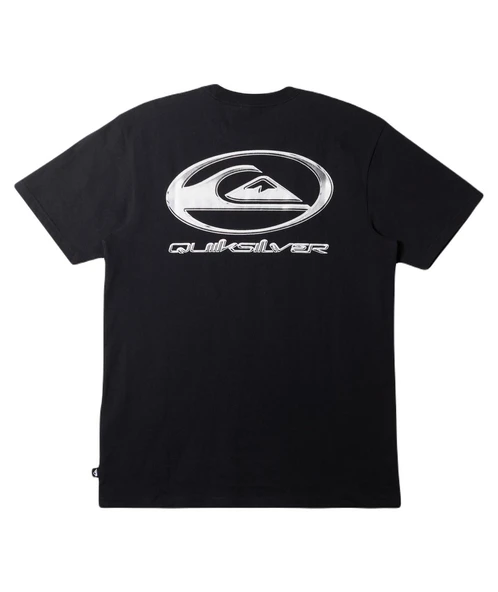 Quiksilver AQYZT09545 Chrome Logo Ss Stn Erkek Tişört - 2