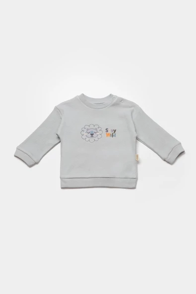 Bebek Pantolon ve Uzun Kollu Gömlek Takımı, %100 Organik Pamuk, Bebek ve Yenidoğan Serisi - CSYW1024 - 4