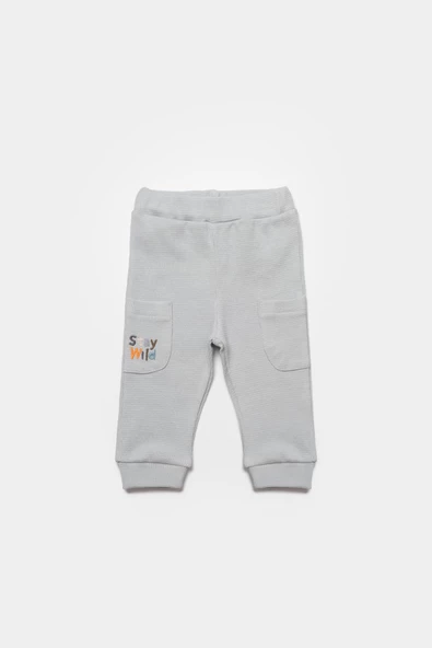 Bebek Pantolon ve Uzun Kollu Gömlek Takımı, %100 Organik Pamuk, Bebek ve Yenidoğan Serisi - CSYW1024 - 6