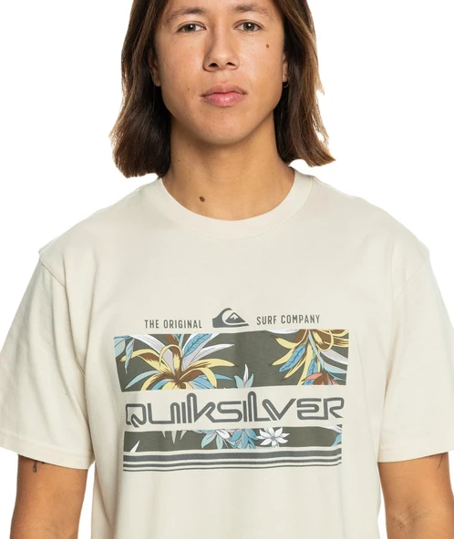 Quiksilver EQYZT07679 Tropical Rainbow Ss Erkek Tişört - 5