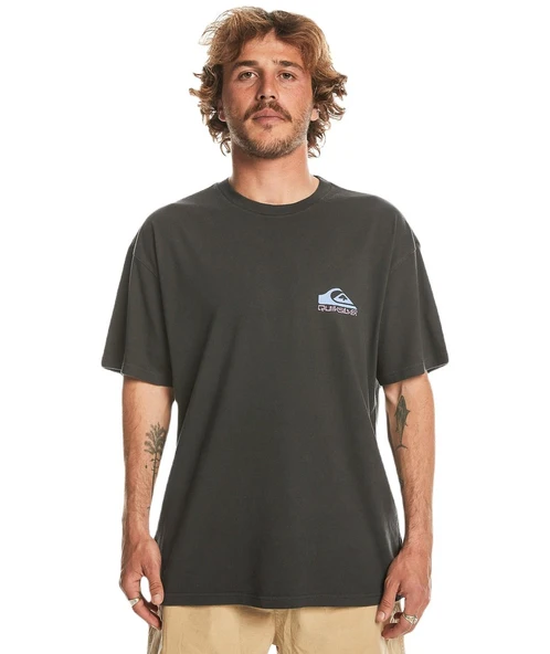 Quiksilver EQYZT07654 Take Us Back Logo Ss Erkek Tişört - 1