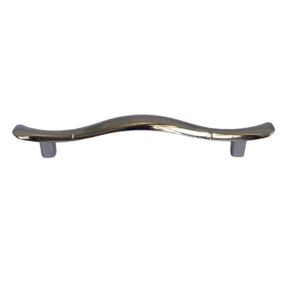 Ördek kulp Krom 96 mm Kulp Mobilya Mutfak Dolabı Çekmece Dolap Kapak Kulpu Kulbu Metal Kulp(5 Adet) - 4