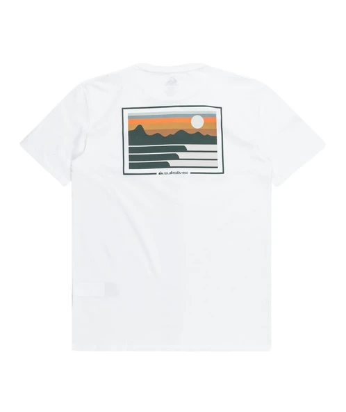 Quiksilver EQYZT07669 Land And Sea Ss Erkek Tişört - 2
