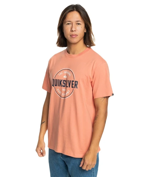 Quiksilver EQYZT07680 Circle Up Ss Erkek Tişört - 4