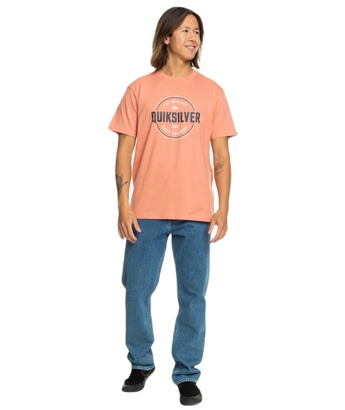 Quiksilver EQYZT07680 Circle Up Ss Erkek Tişört - 6