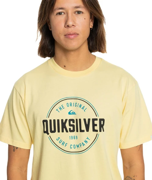 Quiksilver EQYZT07680 Circle Up Ss Erkek Tişört - 5