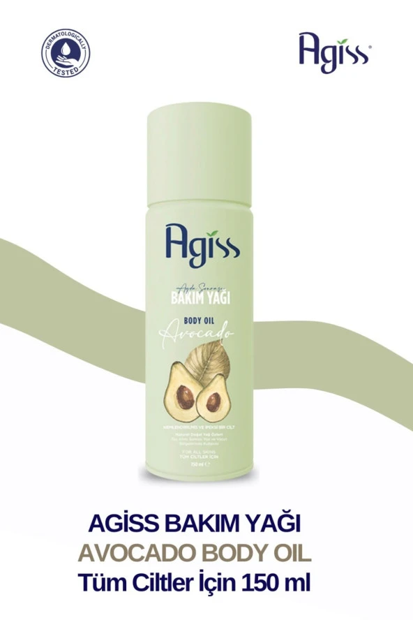 Agiss Ağda Sonrası Bakım Yağı Avokado 150 ml ürün görseli 1