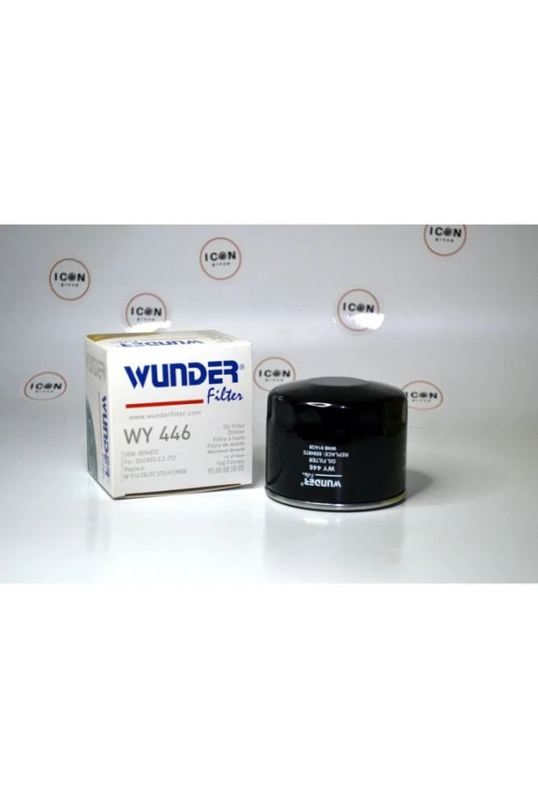 Icon Group - Fiat Ducato 2.3 Jtd Yağ Filtresi - Wy 446 - Resim 2