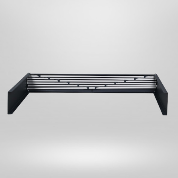 Nebu İç ve Dış Mekan Duvara Monte Dekoratif Çamaşır Askısı - 100 CM - ANTRASİT - 4