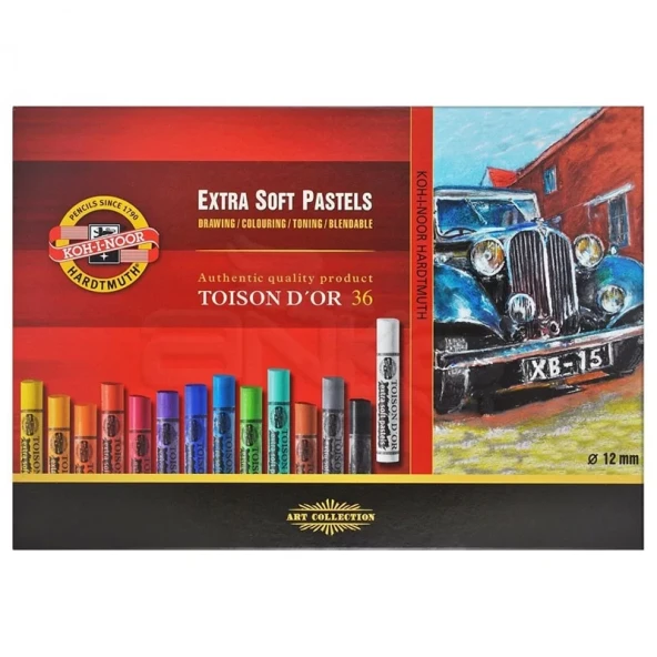 Koh-i-Noor Toison Dor Extra Soft Pastel 36lı (8555)