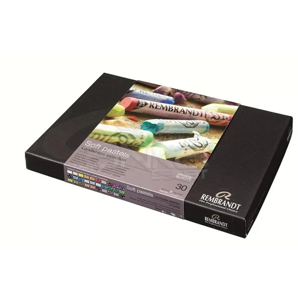 Rembrandt Soft Pastel Tam Boy 30lu Landscape - 3
