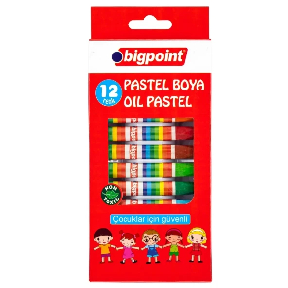 Bigpoint Pastel Boya 12 Renk ürün görseli 1