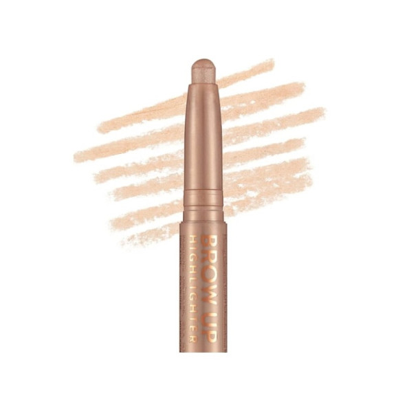 Flormar Brow Up Yumuşak Dokulu ve Yoğun Işıltılı Asansörlü Kaş Altı Aydınlatma Kalemi 000 Champagne - 3