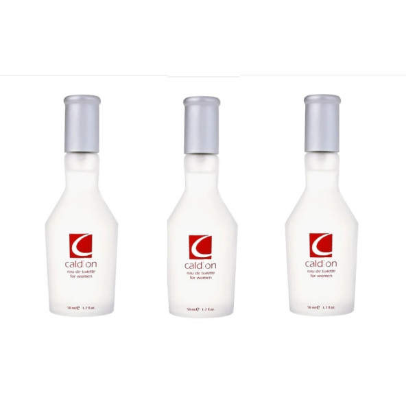 Caldion Edt 50 ml Kadın Parfüm ( 3 ADET)