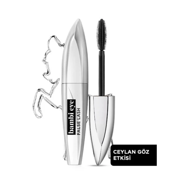 L'Oréal Paris Bambi Eye Ceylan Göz Etkili Maskara, Siyah, 8.9 ml