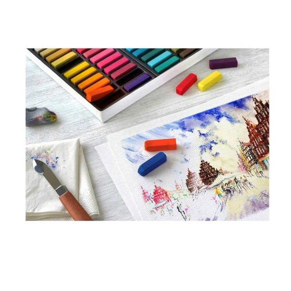 Faber-Castell Pastel Boya Creative Studio Mini Toz 72 Renk - 3