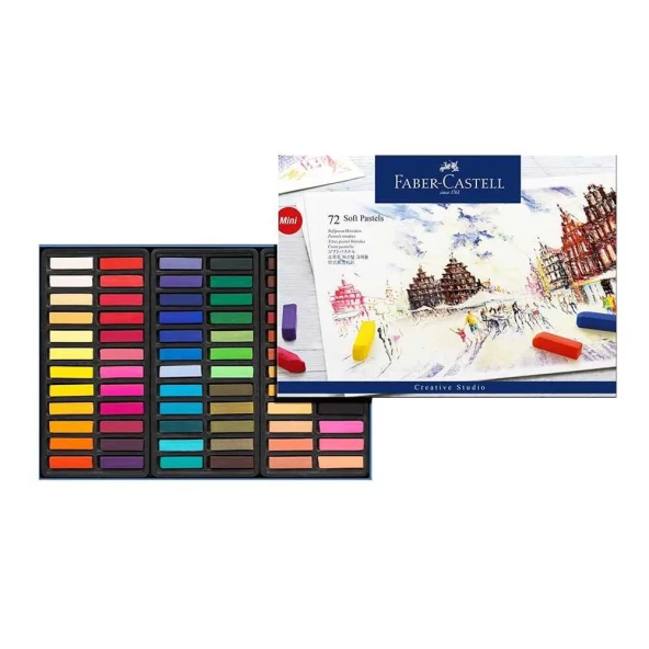 Faber-Castell Pastel Boya Creative Studio Mini Toz 72 Renk - 4
