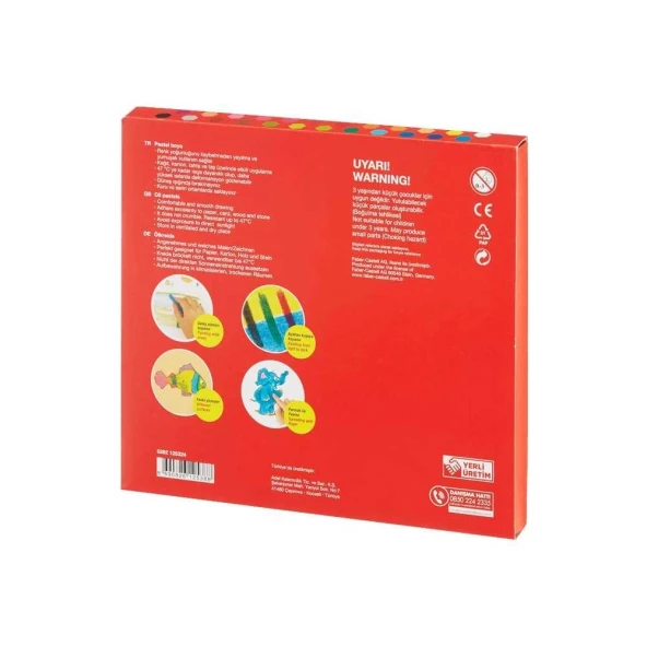 Faber Castell Redline Pastel Boya 24'lü - 5