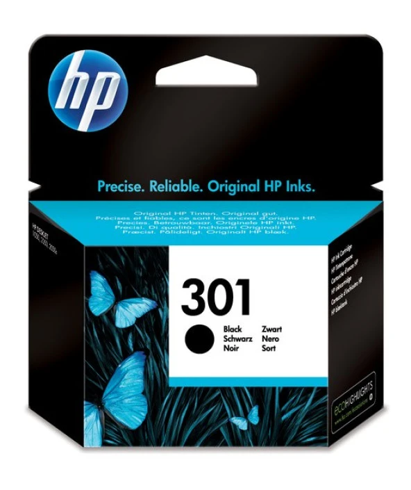 HP  CH561EE Black Mürekkep Kartus 301