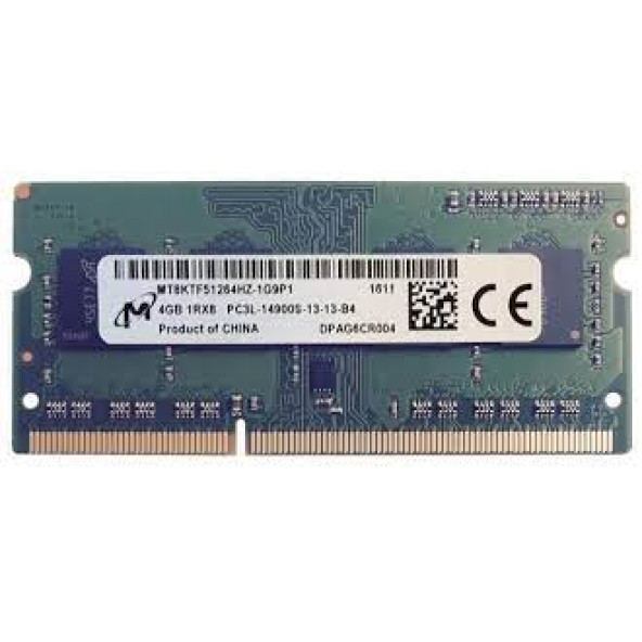 Micron mt8ktf51264hz-1g9p1 Non ECC pc3 14900 1866 MT 1.35 V 4 GB ddr3 SDRAM Notebook Ram Bellek