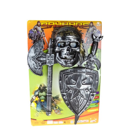 Oyuncak Süper Korsan Set Baltalı Set - 2