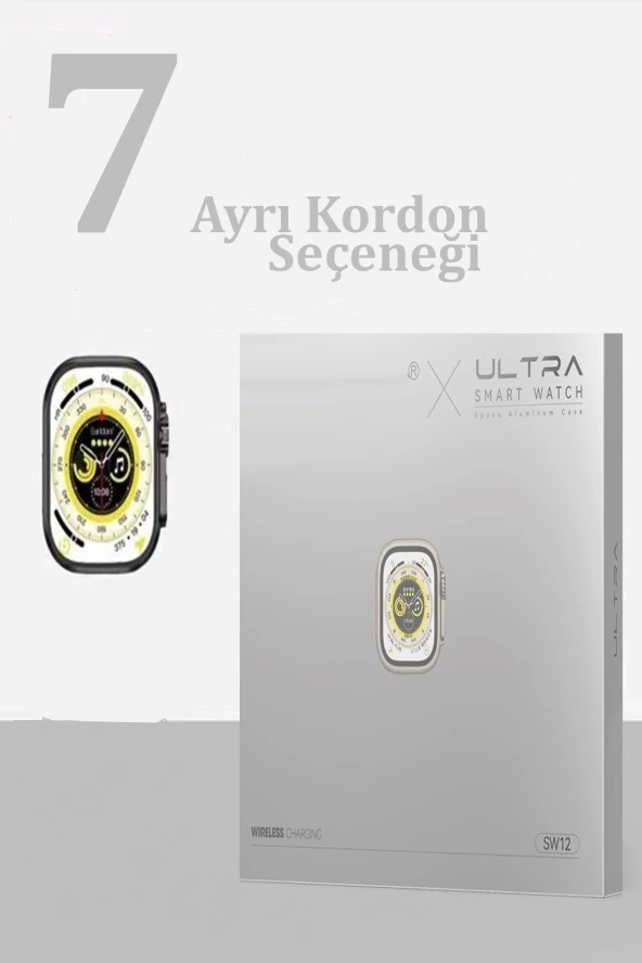 Qpen SW12 2.2 inç Koruma Kılıflı Akıllı Saat - Resim 5