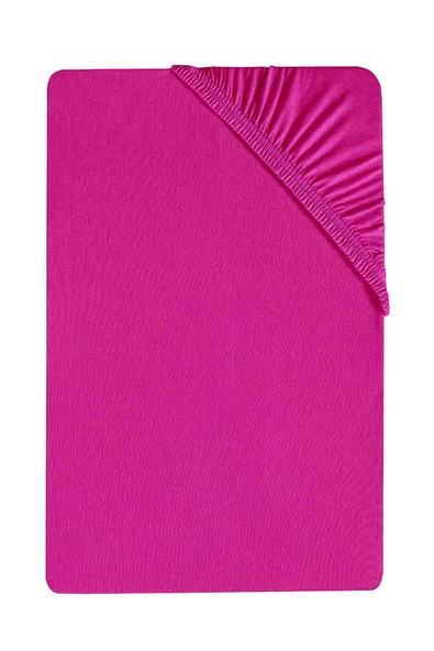 3 Adet Düz Pamuklu Tek Kişilik 80 x 200 + 30 cm Lastikli Penye Çarşaf - 12