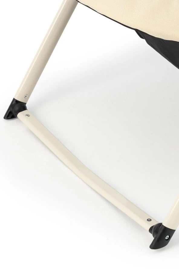 Wellgro İconic Katlanır Anne Yanı Bebek Beşiği, Portatif Beşik Krem - 9