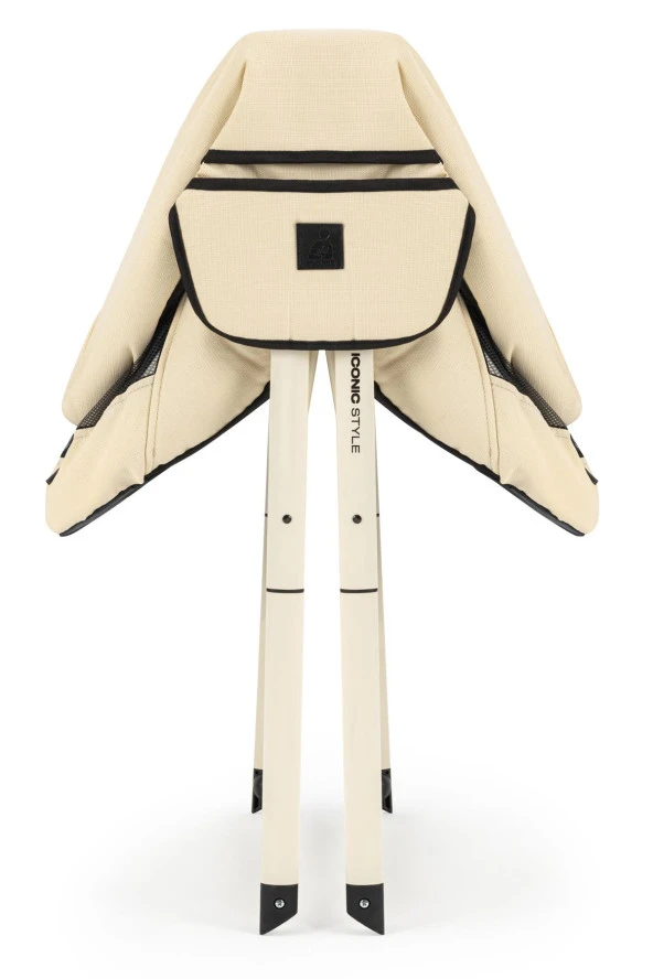 Wellgro İconic Katlanır Anne Yanı Bebek Beşiği, Portatif Beşik Krem - 11