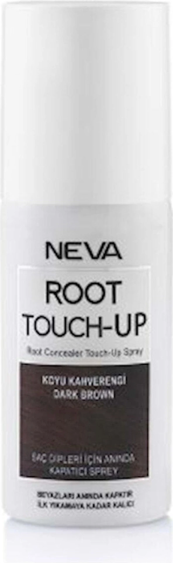 Neva Root Touch-Up Kapatıcı Sprey 75ml Koyu Kahve - Dark Brown