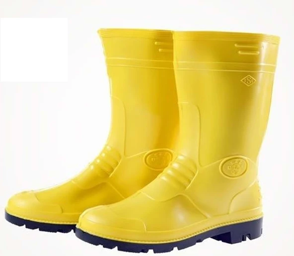 Gezer Kısa Sarı Çizme