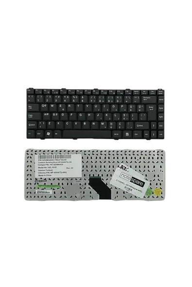 Casper ile Uyumlu IFL 90, IFL 91 Notebook Klavye Siyah TR