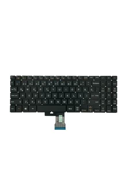 Casper ile Uyumlu Nirvana S500.1051-B750X-G-F, S500.1051-BD50X-G-F Notebook Klavye Siyah TR - Resim 2