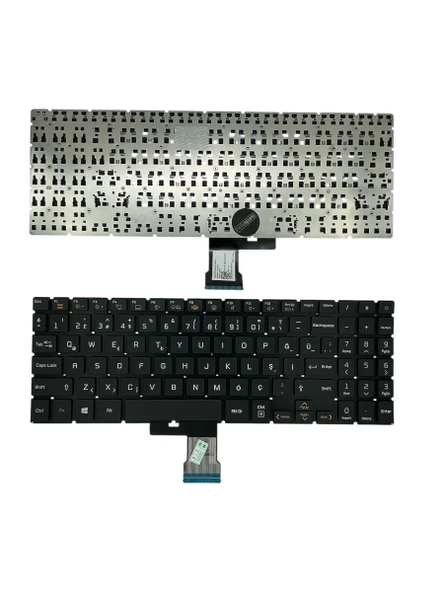 Casper ile Uyumlu Nirvana S500.1051-B750X-G-F, S500.1051-BD50X-G-F Notebook Klavye Siyah TR ürün görseli 1