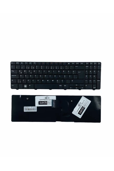 Dell ile Uyumlu Inspiron 5010 38F23B, 5010 38F23N, 5010 38H23B Notebook Klavye Siyah TR