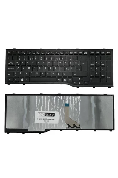 Fujitsu Siemens ile Uyumlu LifeBook A532, A562, AH532, AH562 Notebook Klavye Siyah TR