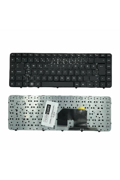 Hp ile Uyumlu Pavilion dv6-3031et, dv6-3032et, dv6-3035et, dv6-3040st Notebook Klavye Siyah TR