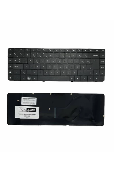 Hp ile Uyumlu G62-B10ST (XR481EA), G62-B11ET (XR510EA) Notebook Klavye Siyah TR