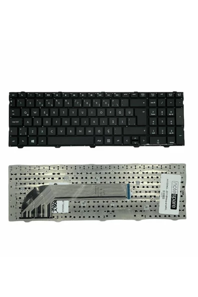 Hp ile Uyumlu MP-10M16TQ-4422, NSK-CC3SW Notebook Klavye Siyah TR