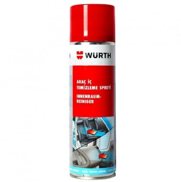 Würth Araç içi Temizleme Ve Bakım Spreyi 500 ml