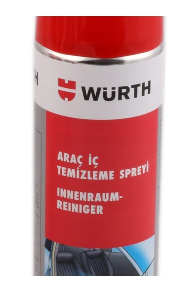 Würth Araç içi Temizleme Ve Bakım Spreyi 500 ml ürün görseli 1